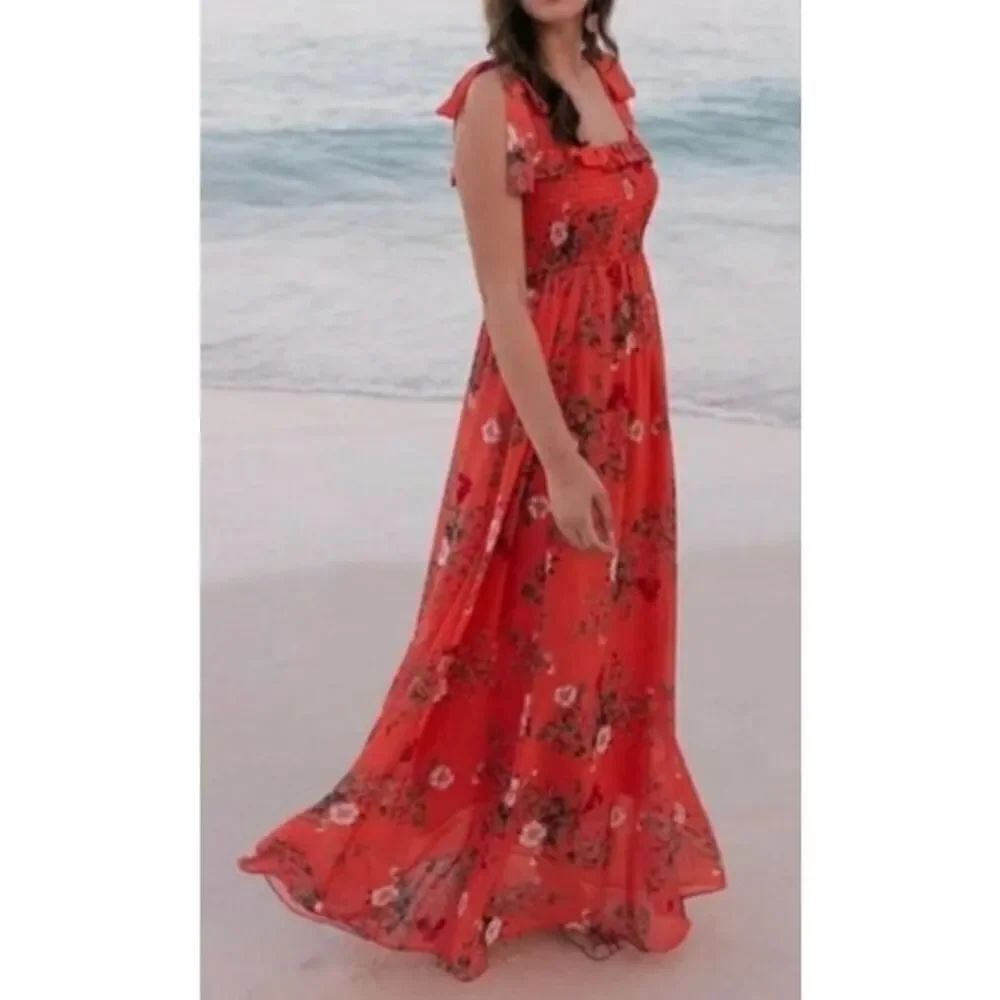 NWT Gal Meets Glam Melody Dress in Clementine Sz. 0